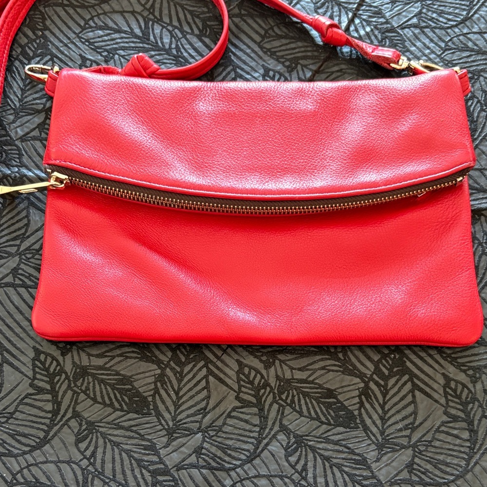 Chic Red Crossbody Bag